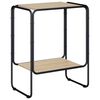 vidaXL skjenk Sonoma eik 60 x 38 x 75 cm Konstruert tre