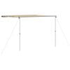 vidaXL Markise til bobil og campingvogn 3x2,5x2,15 m beige