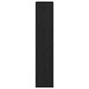 vidaXL Bokskap Svart Eik 69,5 x 29 x 137,5 cm Konstruert tre