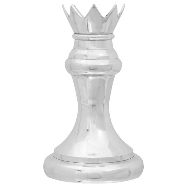 vidaXL Skulpturer sølv Aluminium