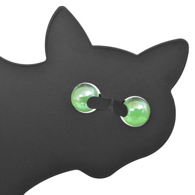 vidaXL Katteskremmersett i 3 deler svart stål