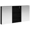 vidaXL Baderomsskapsett 3 stk. 120 x 10,5 x 60,5 cm Konstruert tre