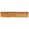 vidaXL Bordplate naturlig kant 140x30x3,8 cm heltre mango