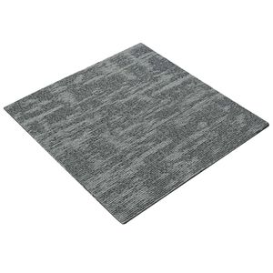 vidaXL Teppeflis Stein Gr&aring; 50 x 50 cm 36 stk. PP og Bitumen