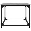 vidaXL Salongbord grå sonoma 80x50x40 cm konstruert tre og jern