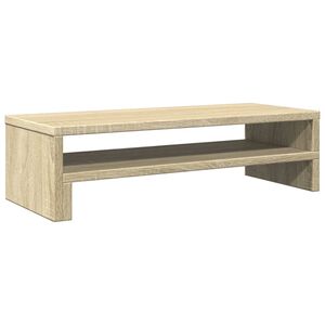 vidaXL Skjermstativ sonoma eik 54x22x15 cm konstruert tre