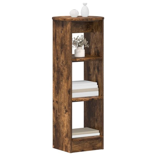 vidaXL Sideskap R&oslash;kt Eik 40 x 40 x 100 cm Konstruert tre