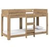 vidaXL K&oslash;yeseng for Barn Artisan Eik 75 x 190 cm Konstruert tre