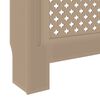 vidaXL Radiatordeksel MDF 205 cm