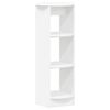vidaXL Sideskap Hvit 40 x 40 x 100 cm Konstruert tre