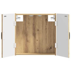 vidaXL Dartbrettskap HAARLEM Artisan eik 52,5 x 10,5 x 53,5 cm