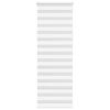 vidaXL Sebragardin hvit 70x200 cm stoff bredde 65,9 cm polyester