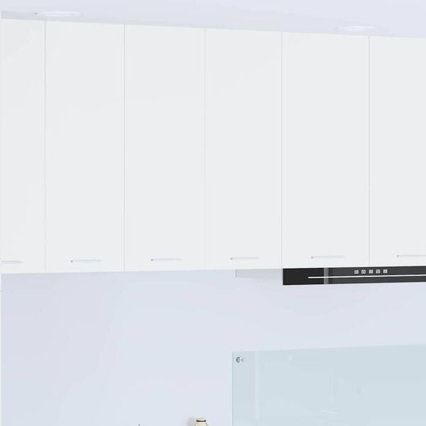 vidaXL Hengende skap med lagring Hvit 60 x 31 x 80 cm Konstruert tre