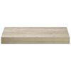 vidaXL Flytende vegghyller 4 stk eik 40x23x3,8 cm MDF