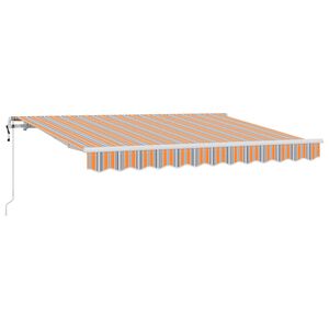vidaXL Innvendbar Markise Flerfarget 350 x 200 cm stoff