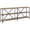 vidaXL Konsollbord Artisan Eik 180 x 30 x 75 cm Konstruert tre