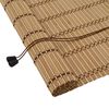 vidaXL Rullegardin Natur 50 x 160 cm Bambus