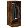 vidaXL Garderobe r&oslash;kt eik 48x41x102 cm konstruert tre