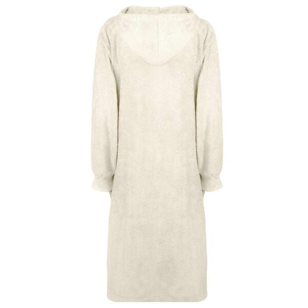 vidaXL Teppe-hettegenser KINN Krem XL Bomull