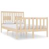vidaXL Sengeramme heltre 120x190 cm Small Double
