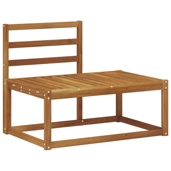 vidaXL Utend&oslash;rs End Sofagruppe Naturlig 91 x 63 x 73 cm