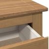 vidaXL Skoskap Panama 80x35x105 cm heltre furu