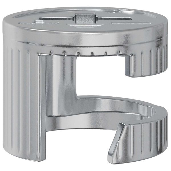 vidaXL Kamel&aring;semuttere 2 pcs s&oslash;lv 15 x 11,5 mm St&aring;l