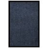 vidaXL D&oslash;rmatte stripet bl&aring; 80x120 cm
