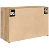 vidaXL Veggskap til baderom artisan eik 60x25x40 cm konstruert tre
