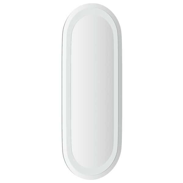 vidaXL LED-baderomsspeil 50x20 cm oval