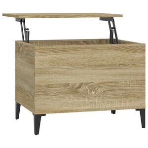 vidaXL Salongbord sonoma eik 60x44,5x45 cm konstruert tre