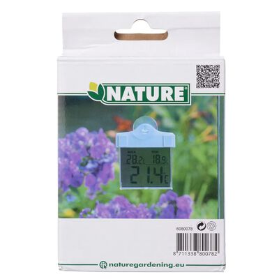 Nature Digital Vindustermometer 13x10x3 cm 6080078
