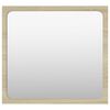 vidaXL Baderomsspeil sonoma eik 40x1,5x37 cm sponplate