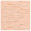 vidaXL Bordplate 90x90x2,5 cm firkantet heltre b&oslash;ketre