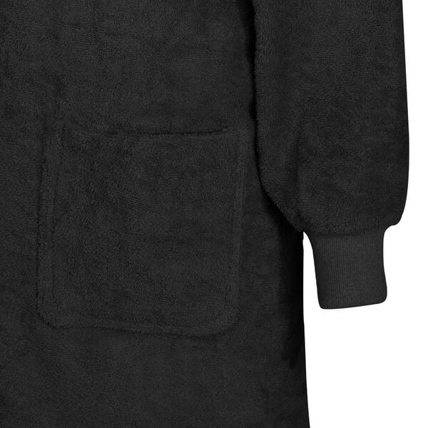 vidaXL Teppe-hettegenser KINN Svart XXL Bomull