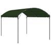 vidaXL Paviljong 4 x 3 x 2,6 m Gr&oslash;nn Polyester og st&aring;l