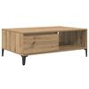 vidaXL Kaffebord artisan eik 90 x 60 x 35 cm Konstruert tre