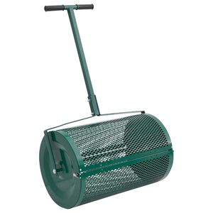vidaXL Kompostspreder 75L gr&oslash;nn &Oslash;40x60 cm st&aring;l