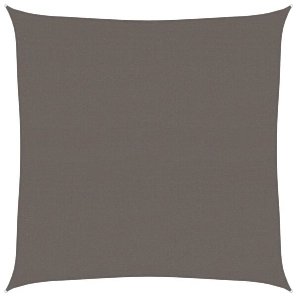 vidaXL Solseil 160 g/m&sup2; antrasitt 7x7 m HDPE