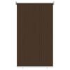 vidaXL Utend&oslash;rs Rullegardin 90% UV-blokk Brun 80 x 230 cm HDPE