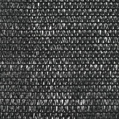 vidaXL Tennisskjerm HDPE 1,8x25 m svart