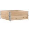 vidaXL Pallekarmer 2 stk 100x100 cm heltre furu
