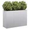 vidaXL Plantekasse 120x40x80 cm galvanisert st&aring;l