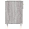 vidaXL Skoskap grå sonoma 102x35x55 cm konstruert tre