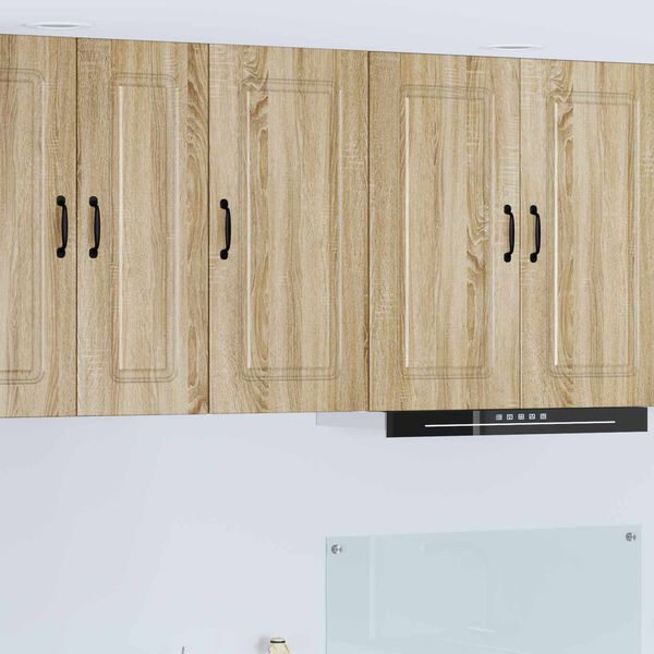 vidaXL Kj&oslash;kkenskap Kalmar Sonoma eik 40 x 31 x 80 cm Konstruert tre