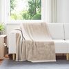 vidaXL Kastteppe Beige 150 x 200 cm Fleece