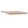 vidaXL Markiseduk Flerfarget 400 &times; 350 cm Polyester