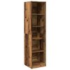 vidaXL Garderobe gammelt tre 50x50x200 cm konstruert tre