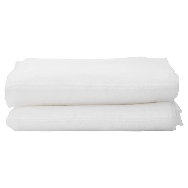 vidaXL Insekt Nett Hvit 3 x 25 m Polyethylen