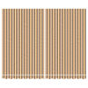 vidaXL Erstatningsduk for markise flerfarget stripe 4x3 m